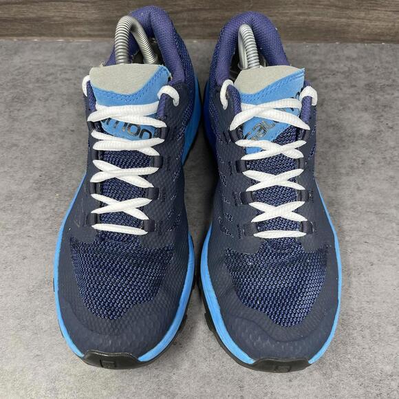 Salomon Outline GTX Shoes Mens Size 7.5 Black Blue Sneakers Gore Tex main image 4